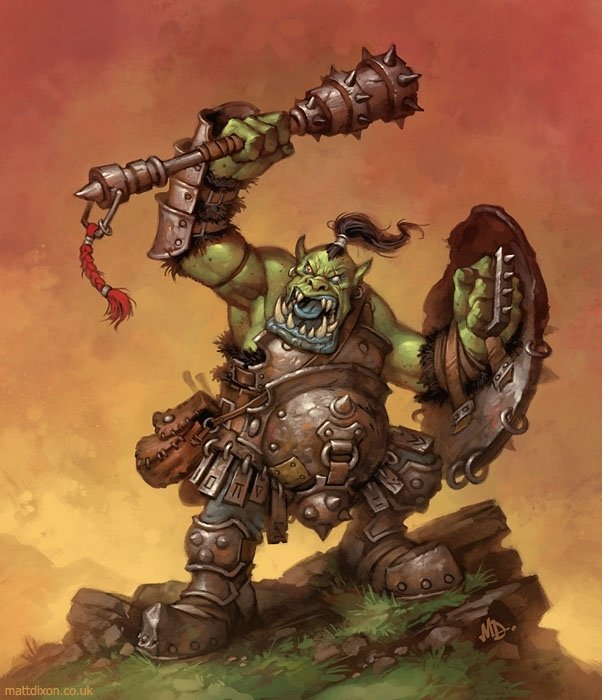 Download Armor Goblin Orc Fantasy Battle Art