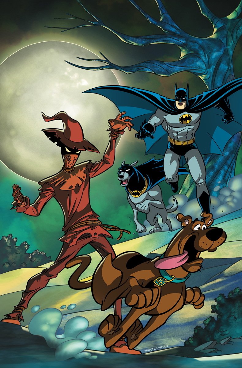 Download Comic Scooby-doo Meets Batman Art