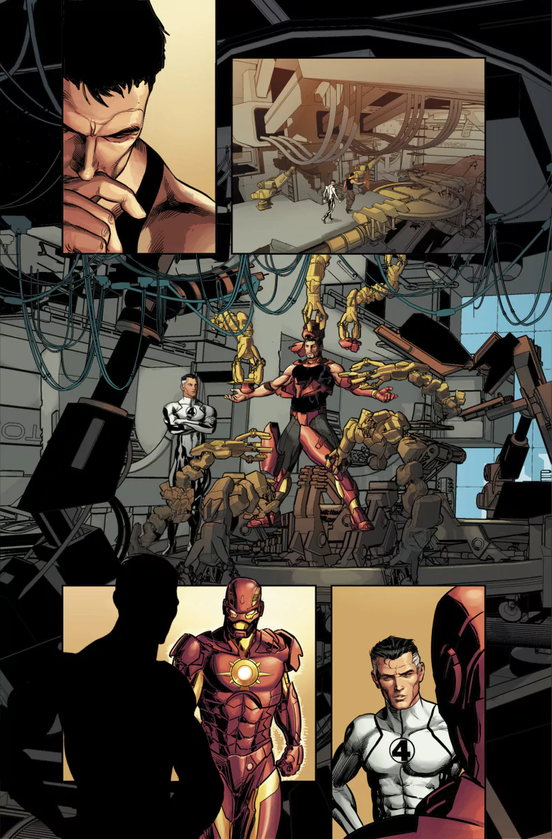 Comic new avengers Image