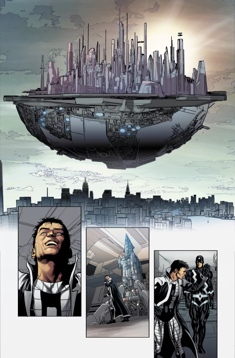 Comic new avengers Image