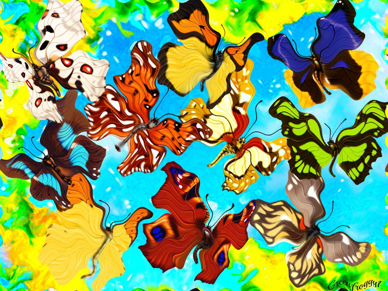 BUTTERFLY WAVE by GREENFROGGY1