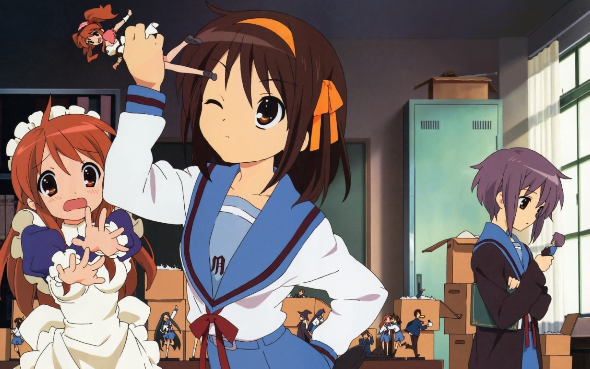 Download Anime The Melancholy Of Haruhi Suzumiya Art
