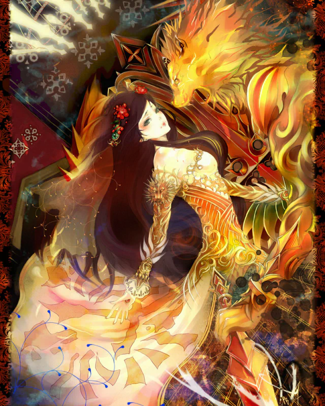  Golden Queen by prodigybombay