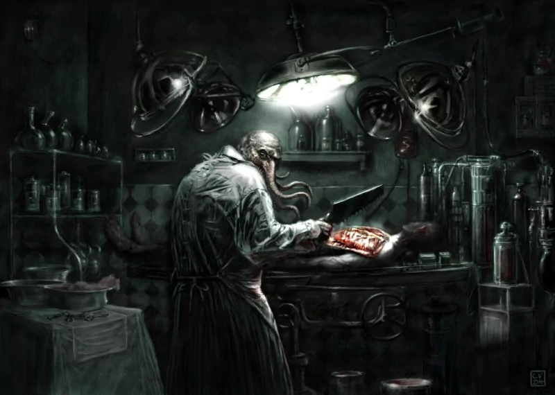  Insane Asylum I - "30 mn later" by Cyril Van Der Haegen