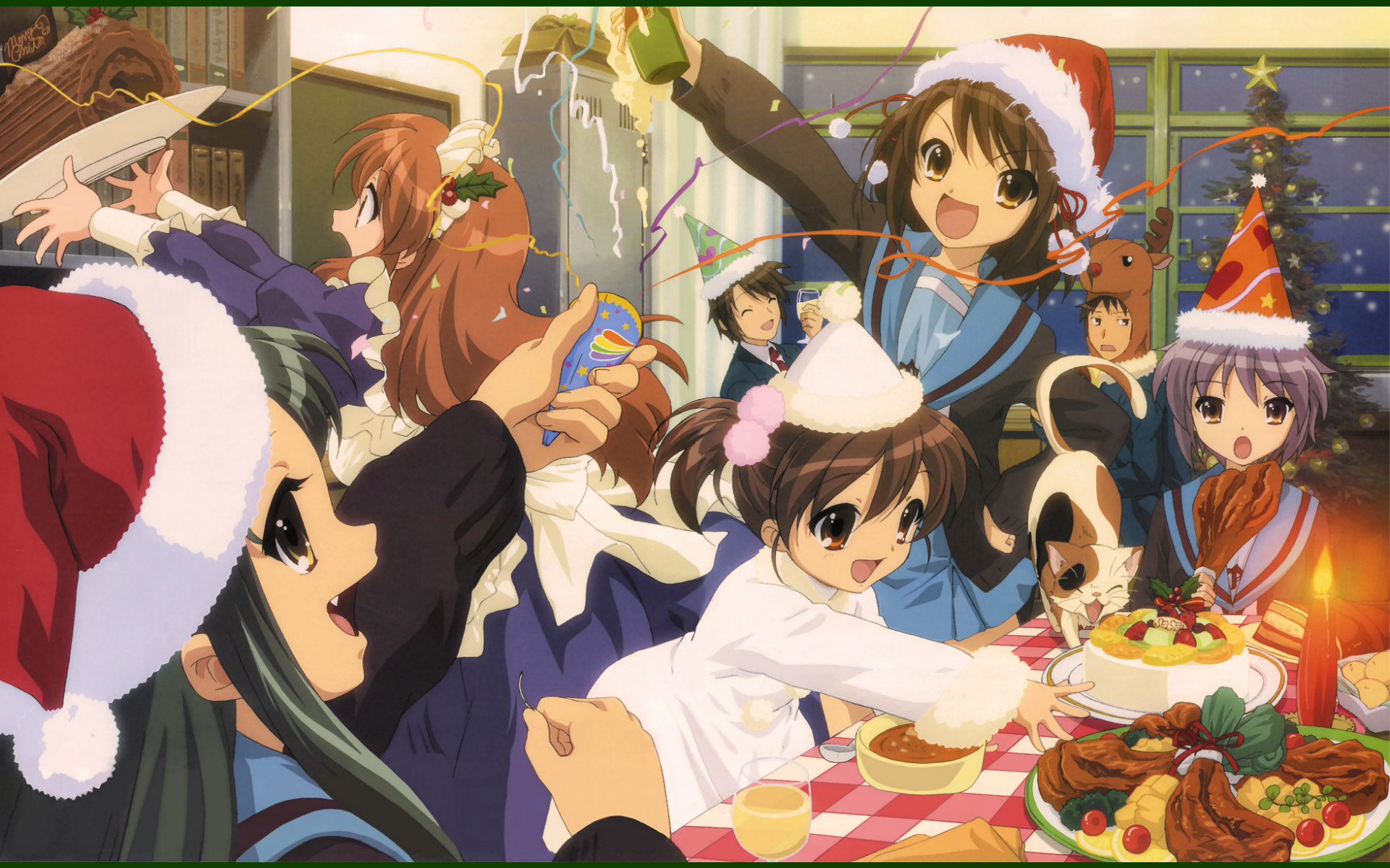 Download Anime The Melancholy Of Haruhi Suzumiya Art