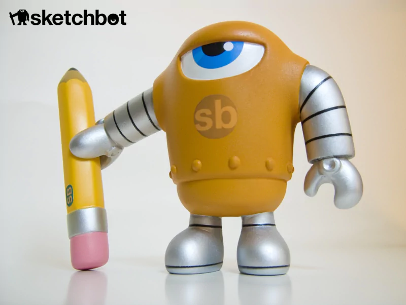  SketchBot Resin Prototype by stevetalkowski