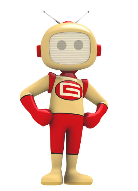 man made guavaroo robot cartoon animation Image