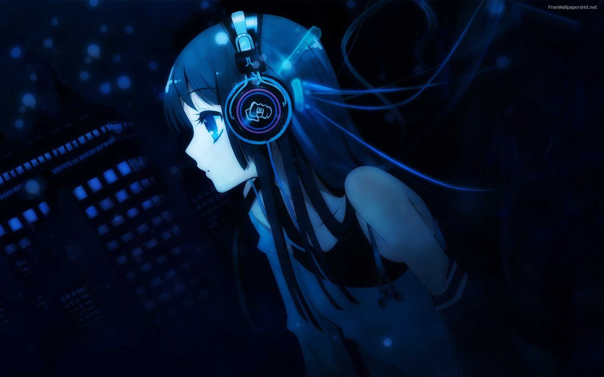 Download Music Anime Woman Art