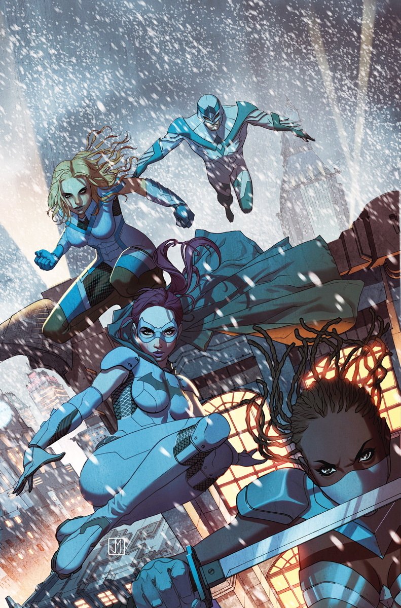 Download Comic Birds Of Prey Art