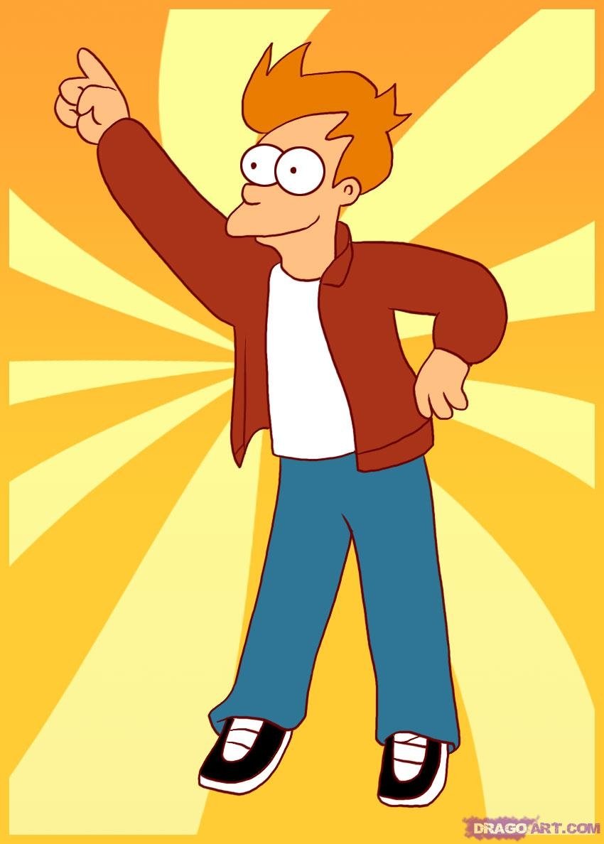 Download Fry (Futurama) TV Show Futurama Cartoon Animation Art