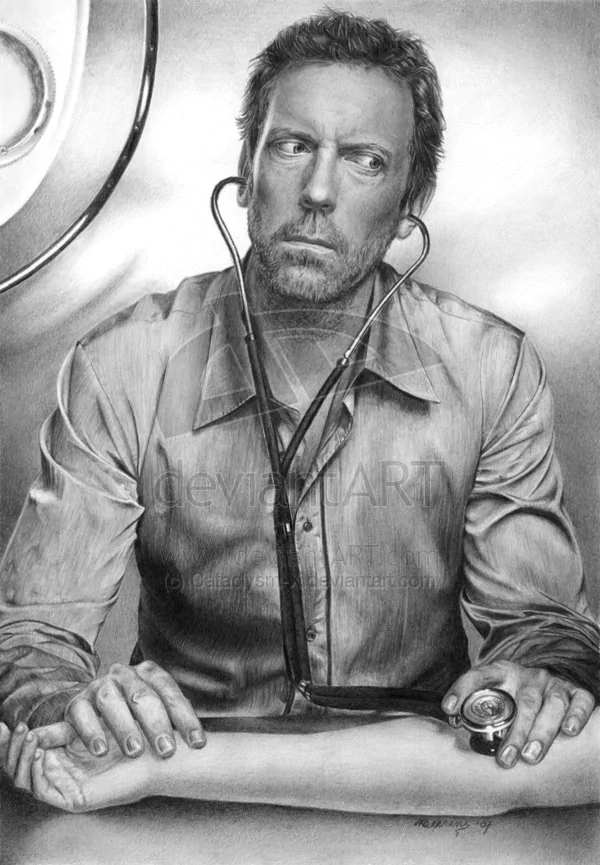 Gregory House TV Show house portrait doctor Image