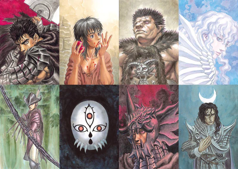 Griffith (Berserk) Zodd (Berserk) Casca (Berserk) Guts (Berserk) Anime Berserk Image