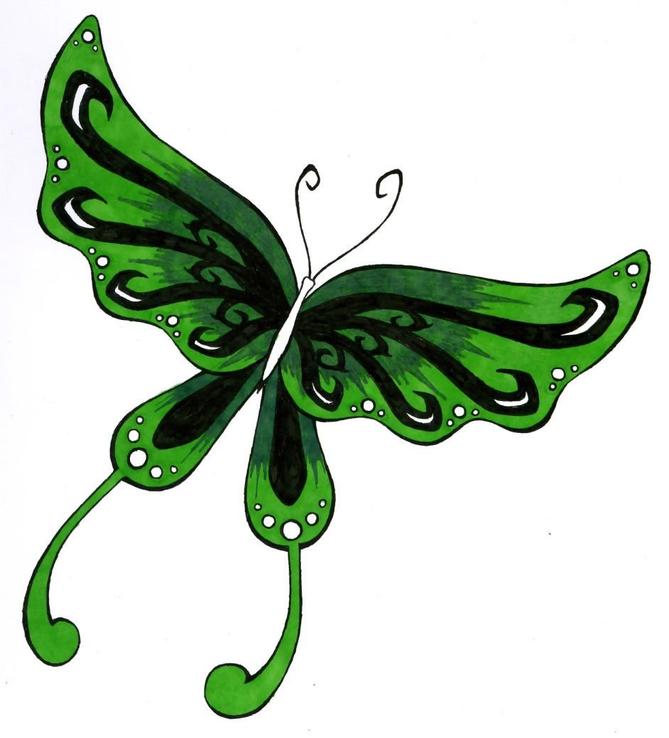 Artistic Butterfly Art