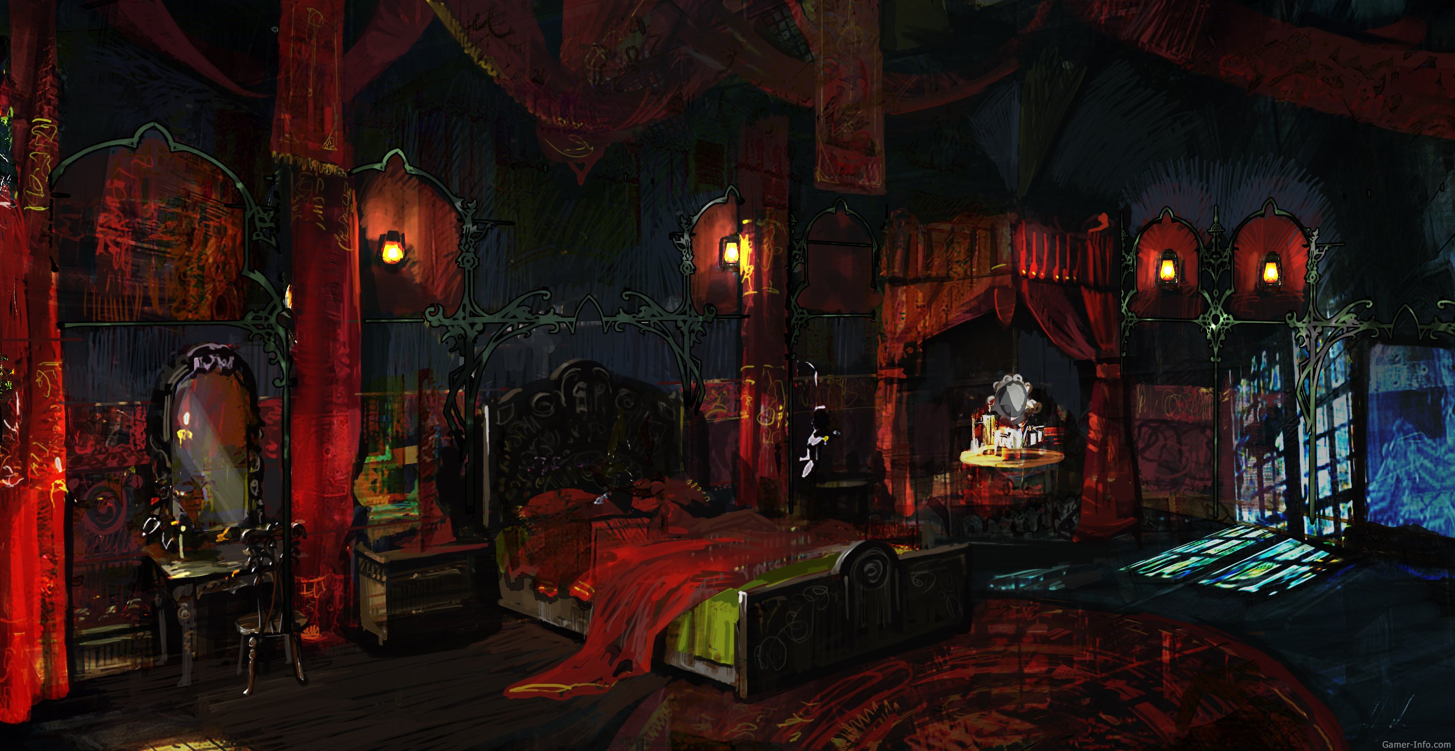 Download Video Game The Witcher 2: Assassins Of Kings Art, image size:3000x1549