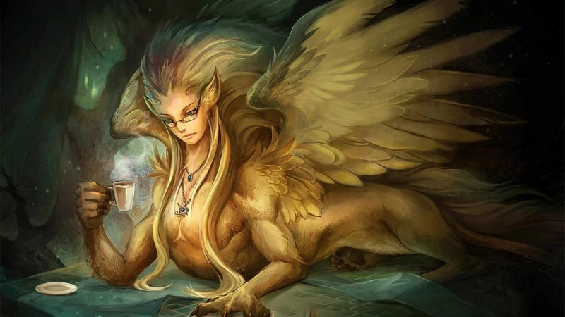 fantasy sphinx Image