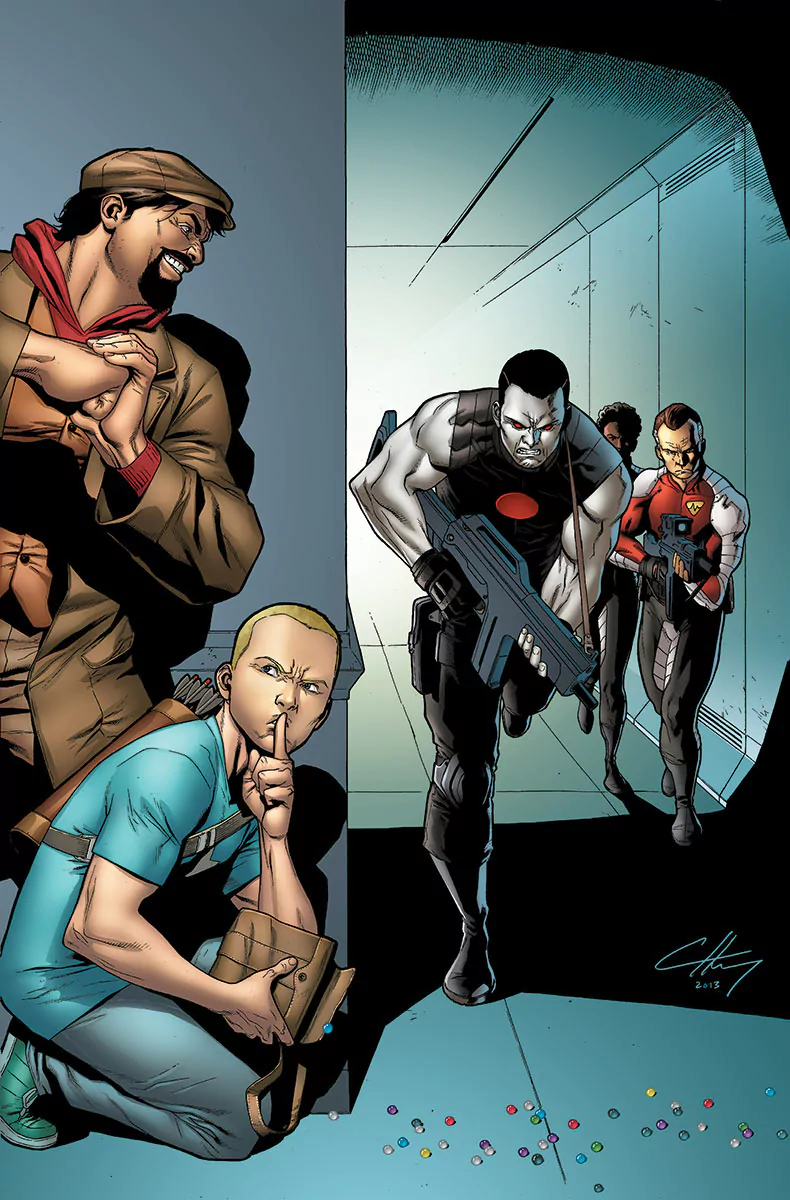 Bloodshot Comic Image