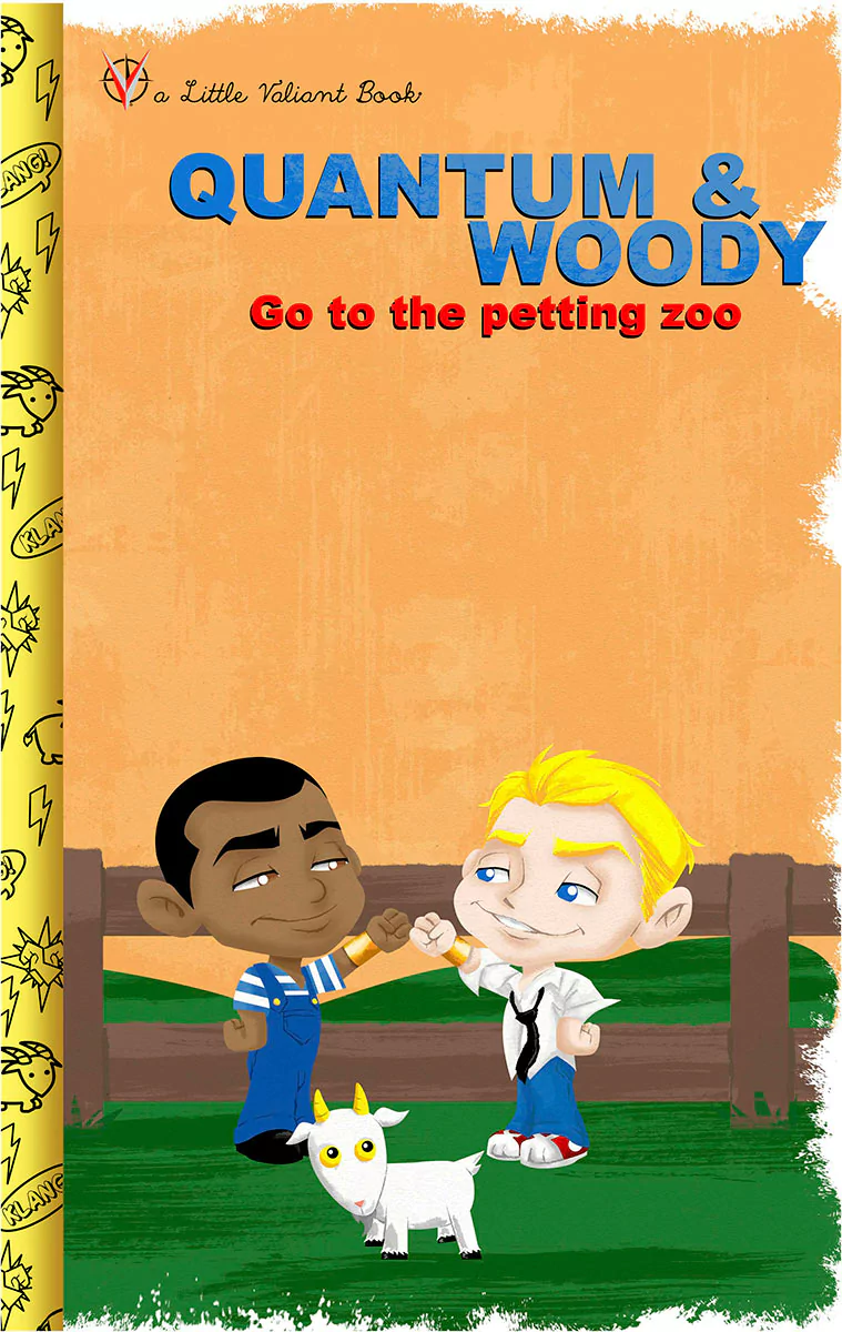 Woody (Quantum & Woody) Quantum Break Comic Quantum and Woody Image