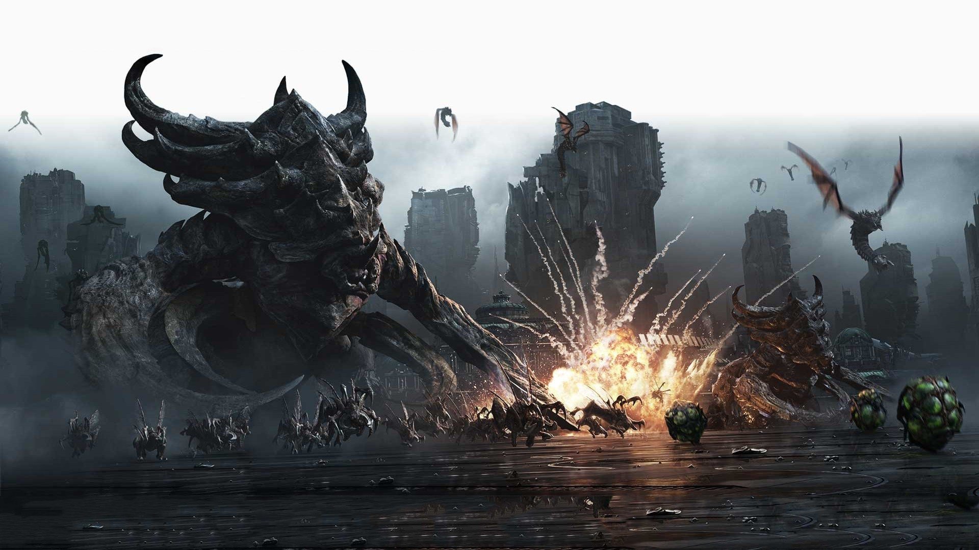 Download Video Game StarCraft II: Heart Of The Swarm Art