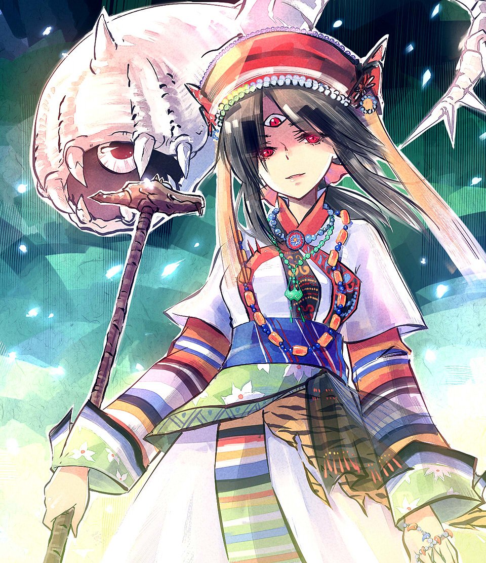 Download Anime 3x3 Eyes Art