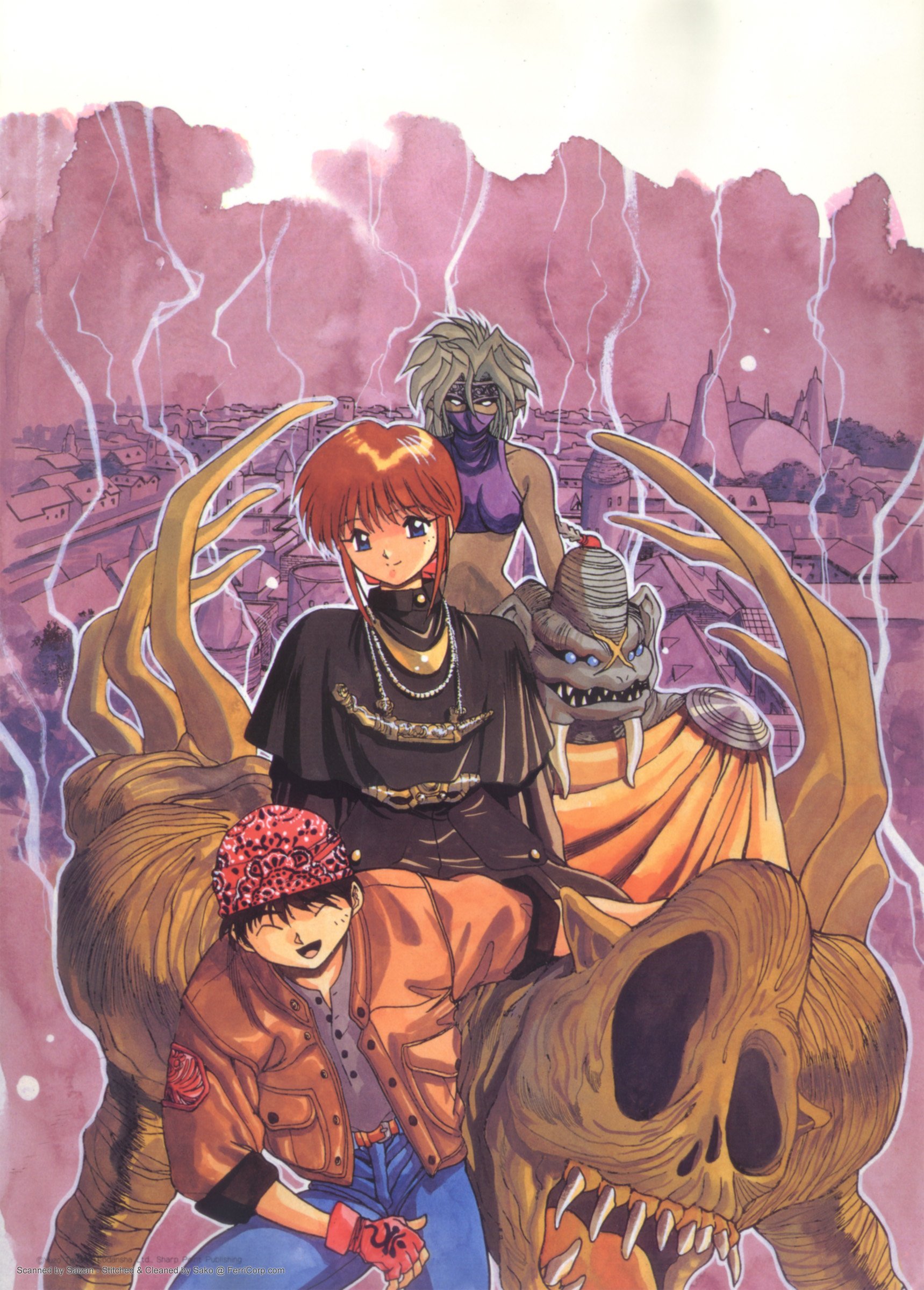 Download Anime 3x3 Eyes Art