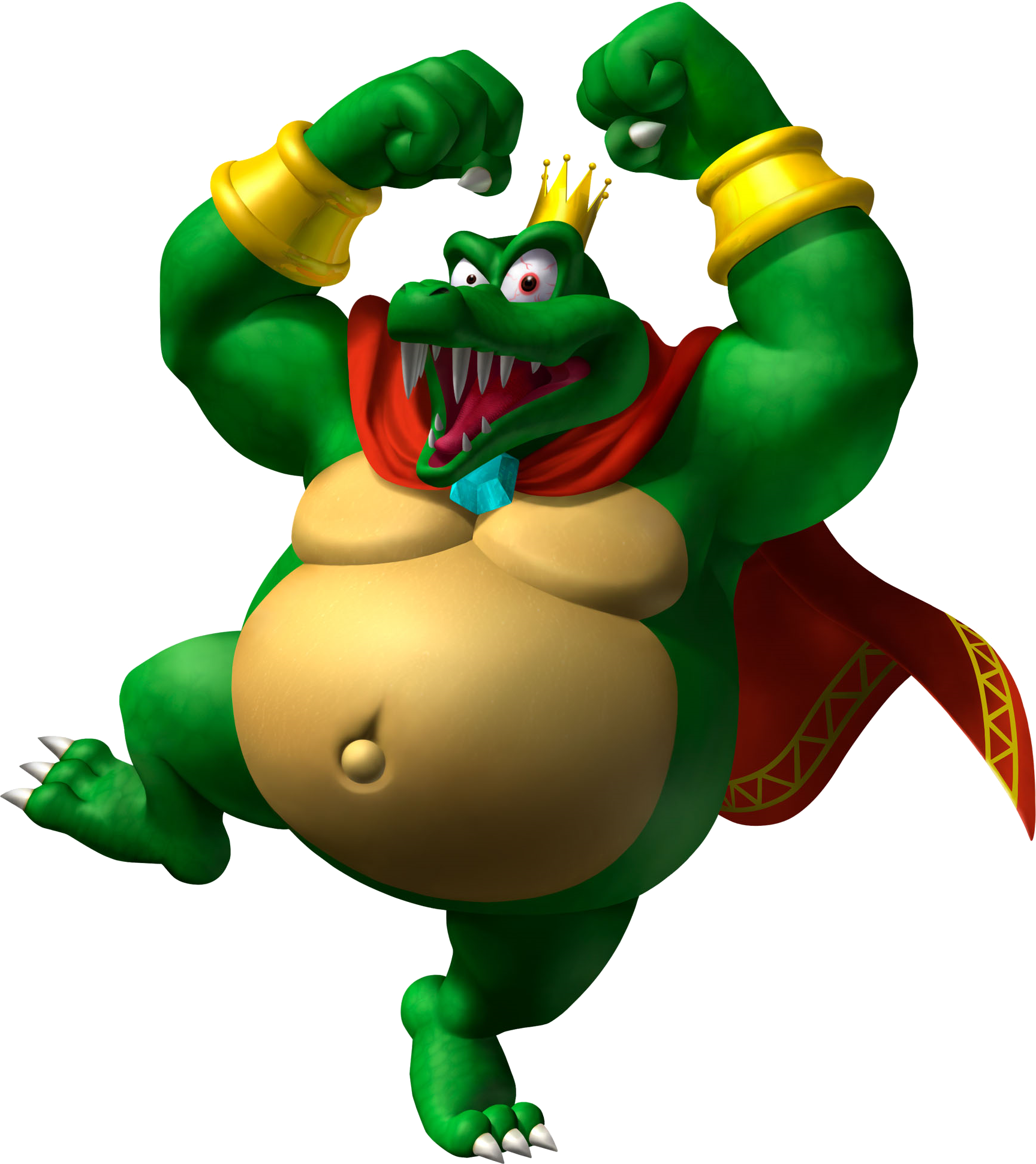 Download King K. Rool Video Game Donkey Kong Country King Monster Art
