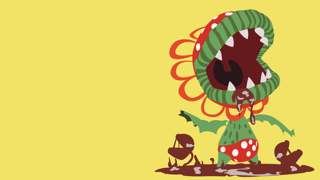 Download Petey Piranha Video Game Mario Cartoon Monster Art