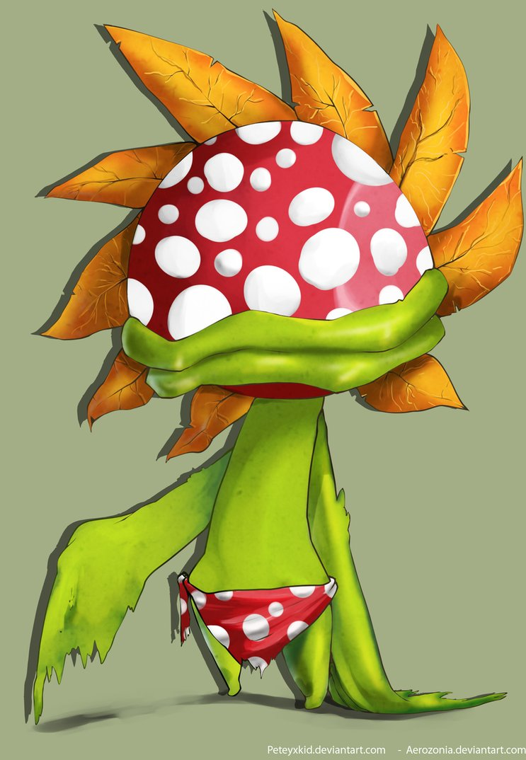 Download Petey Piranha Video Game Mario Plant Monster Art