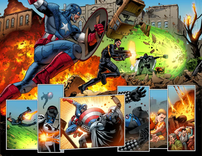 Comic all new invaders Image