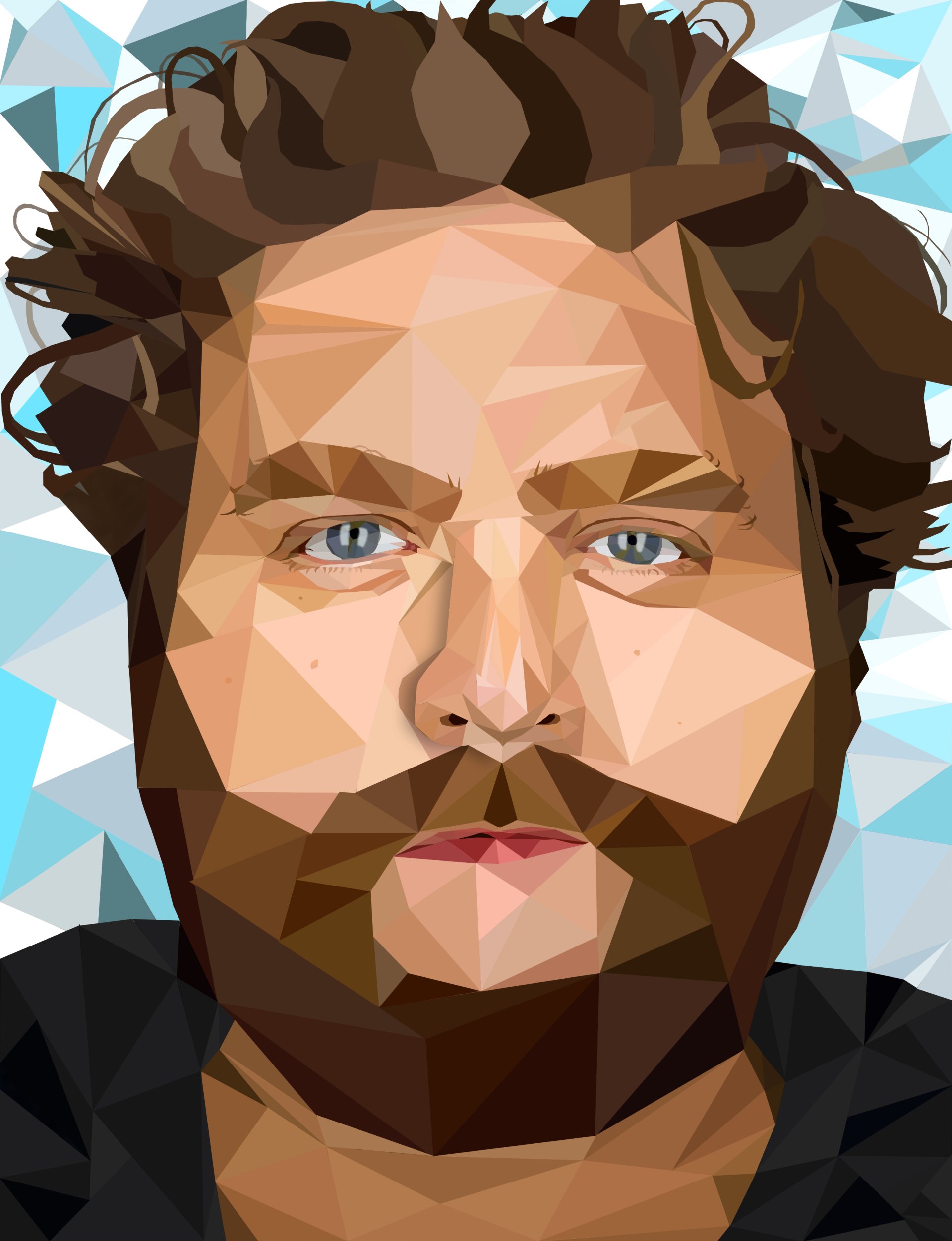 Zach Gallifianakis Portrait by clockwork12345