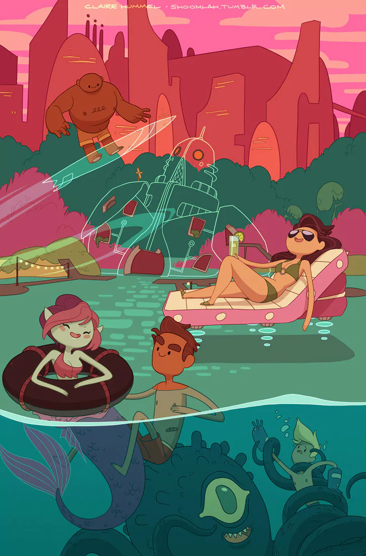 mermaid TV Show Bravest Warriors Image