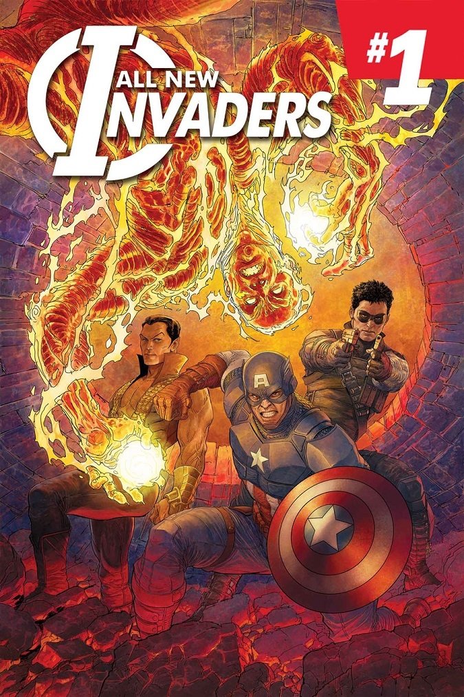 Download Comic All New Invaders Art