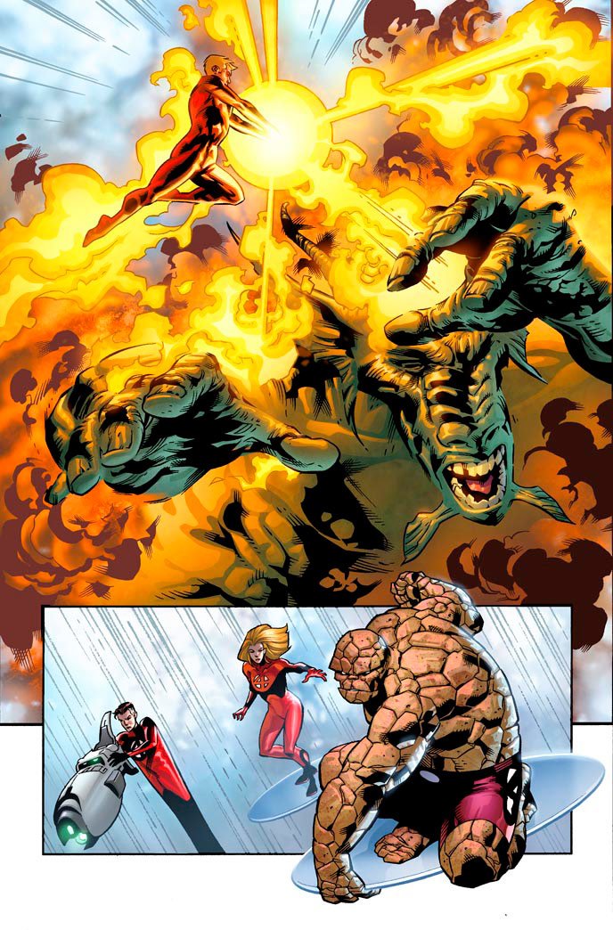 Download Comic Fantastic Four Art