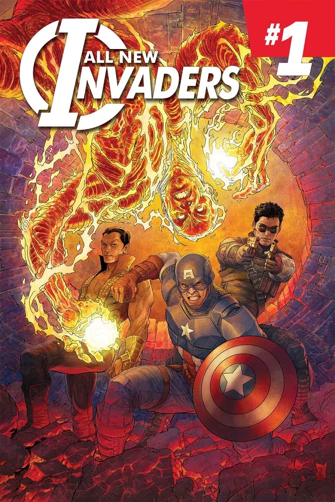 Comic all new invaders Image