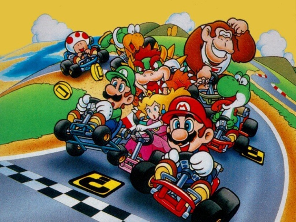 Super Mario Kart Art