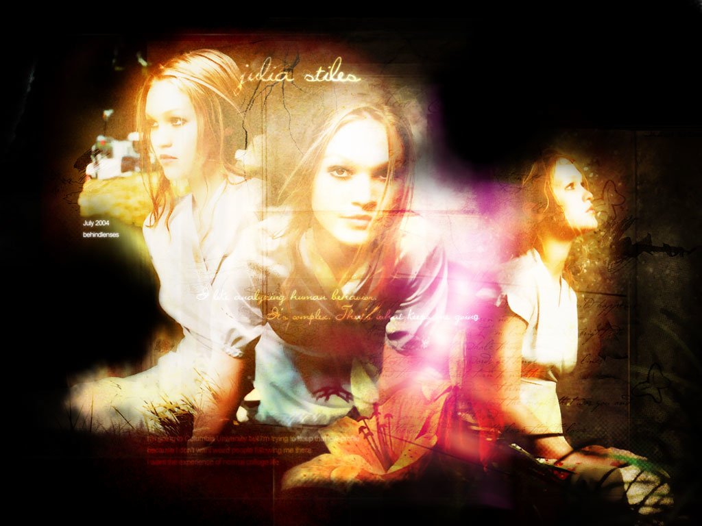 Download Celebrity Julia Stiles Art