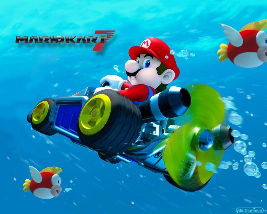 Download Kart Mario Video Game Mario Kart 7 Art