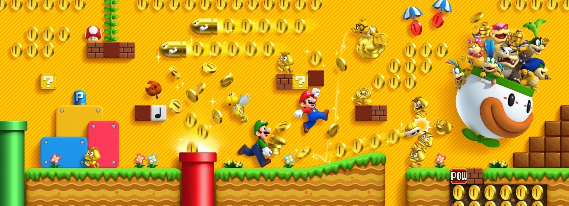 Download Mario Video Game New Super Mario Bros. 2 Art