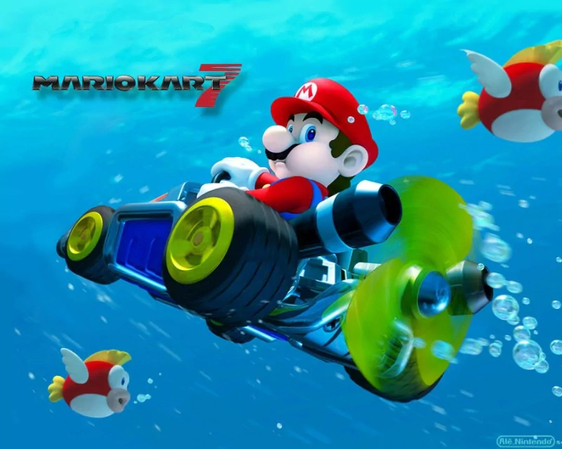  Mario Kart 7 Wallpaper