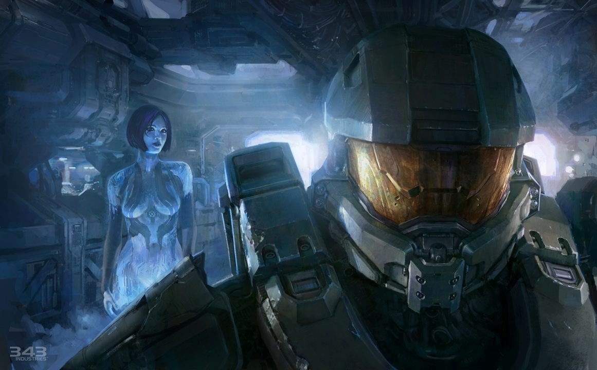 Download Cortana (Halo) Halo Video Game Halo 4 Art