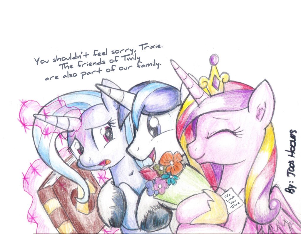 Download Princess Cadance Shining Armor Trixie (My Little Pony) TV Show My Little Pony Art