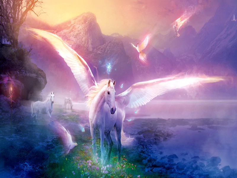 fantasy pegasus Image