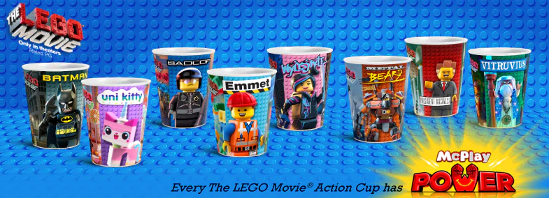 cup President Business Wyldstyle (The LEGO Movie) Vitruvius (Lego Movie) Unikitty (Lego Movie) Metalbeard (The LEGO Movie) Emmet (The Lego Movie) Benny (The Lego Movie) Batman movie The Lego Movie Image