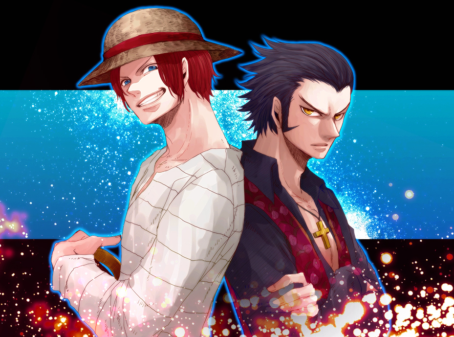 Shanks And Mihawk - One Piece