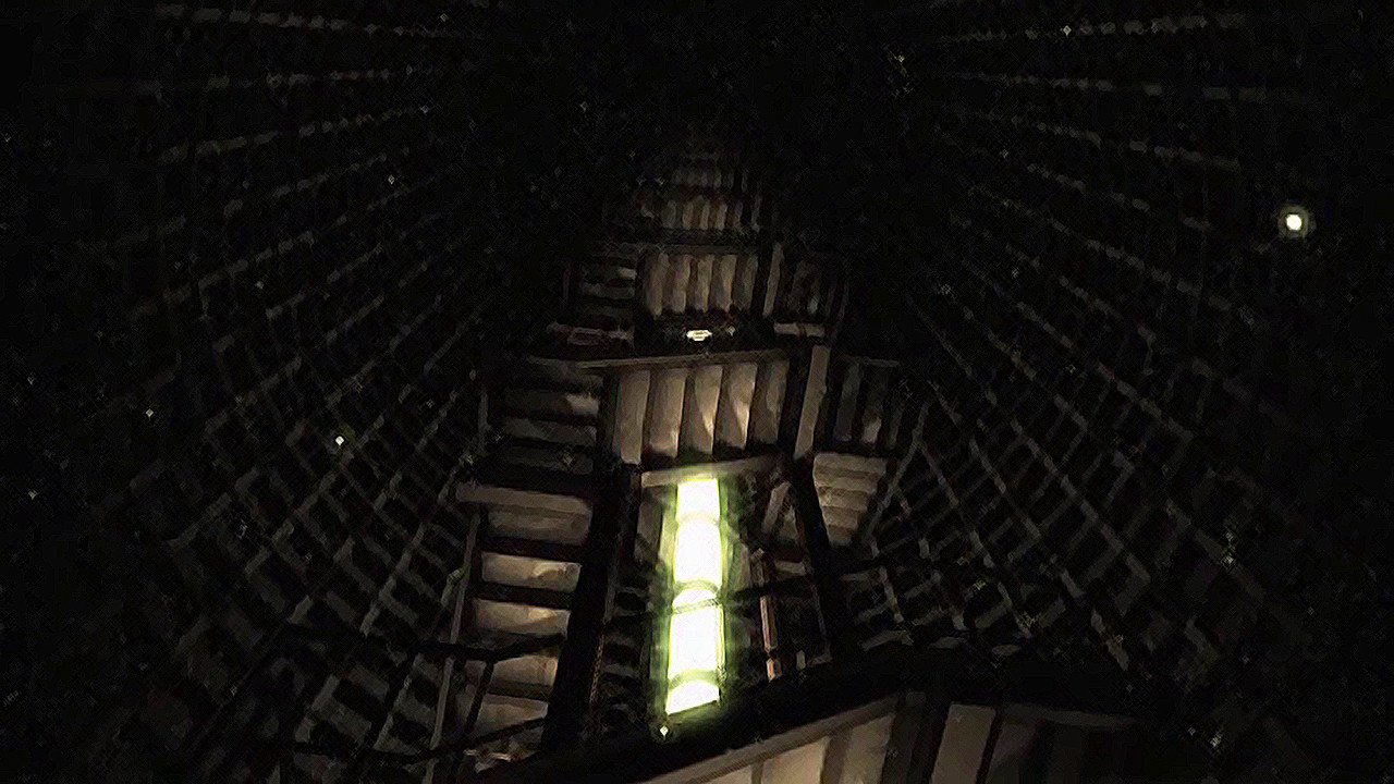 Download Anime Pale Cocoon Dark Architecture Interior Dark Anime Art