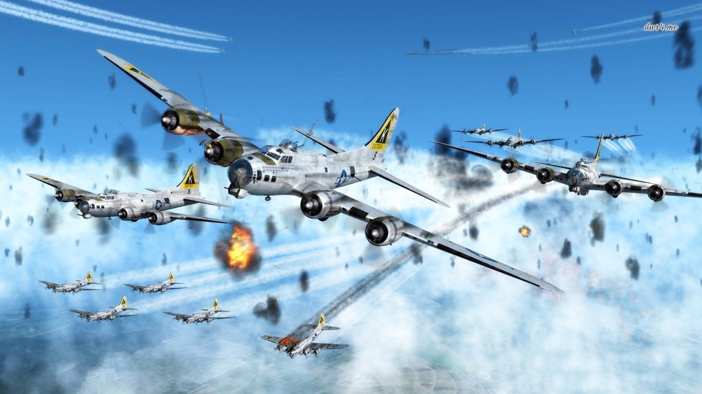 Boeing B-17 Flying Fortress Art - ID: 66311 - Art Abyss