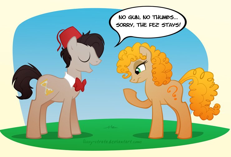 Download Doctor Who (2005) Dr. Hooves (My Little Pony) TV Show My Little Pony Art