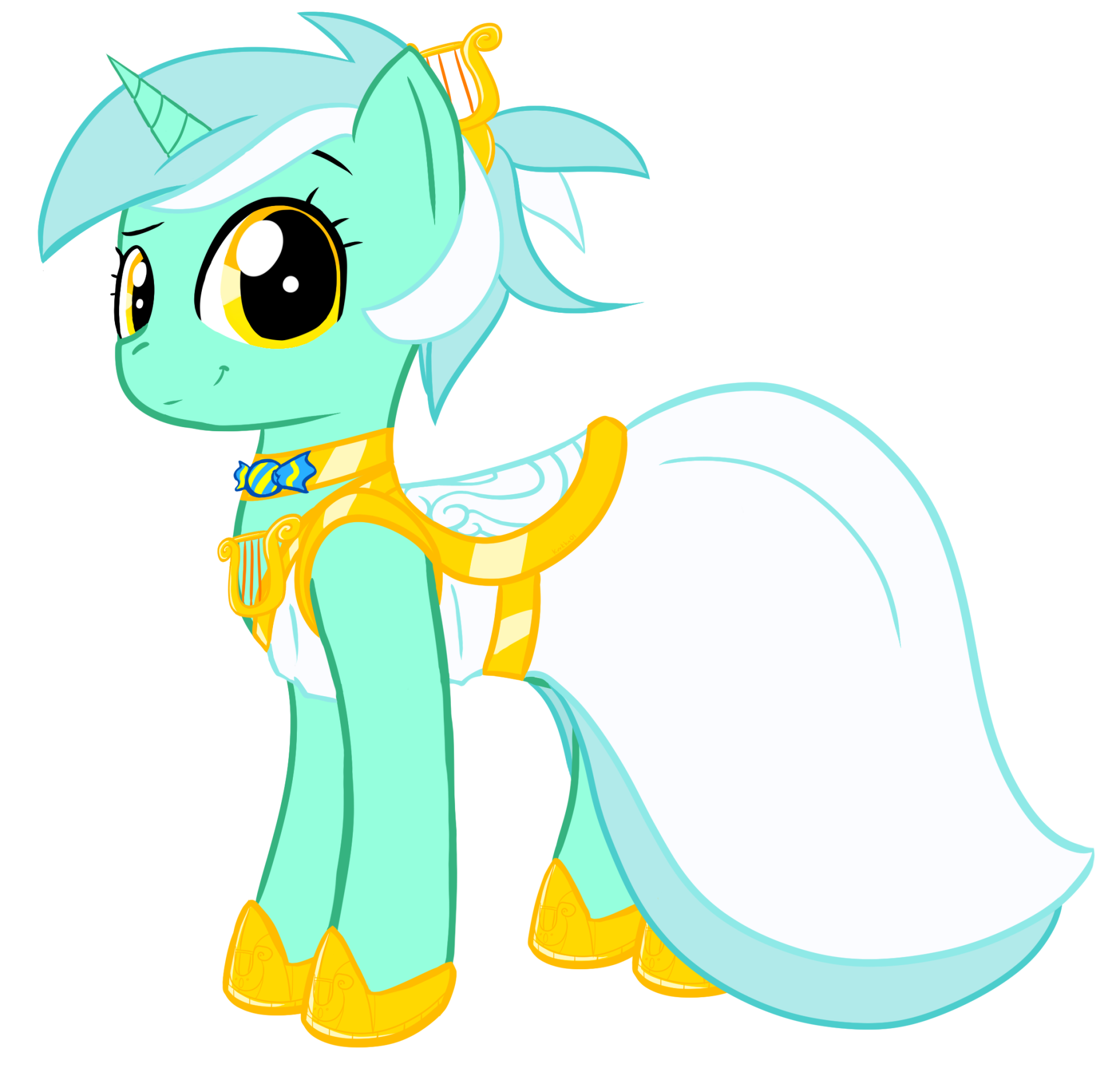 Download Lyra Heartstrings TV Show My Little Pony Art