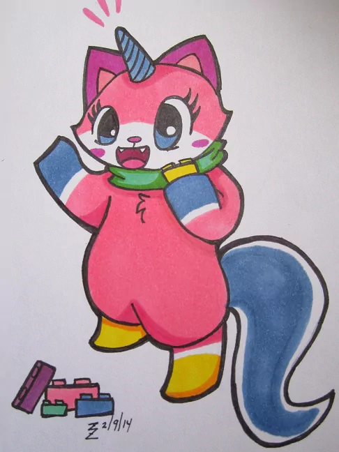 unicorn cat Unikitty (Lego Movie) movie The Lego Movie Image