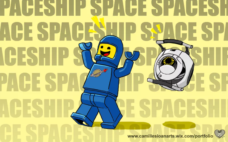 robot Portal 2 space core lego Benny (The Lego Movie) movie The Lego Movie Image