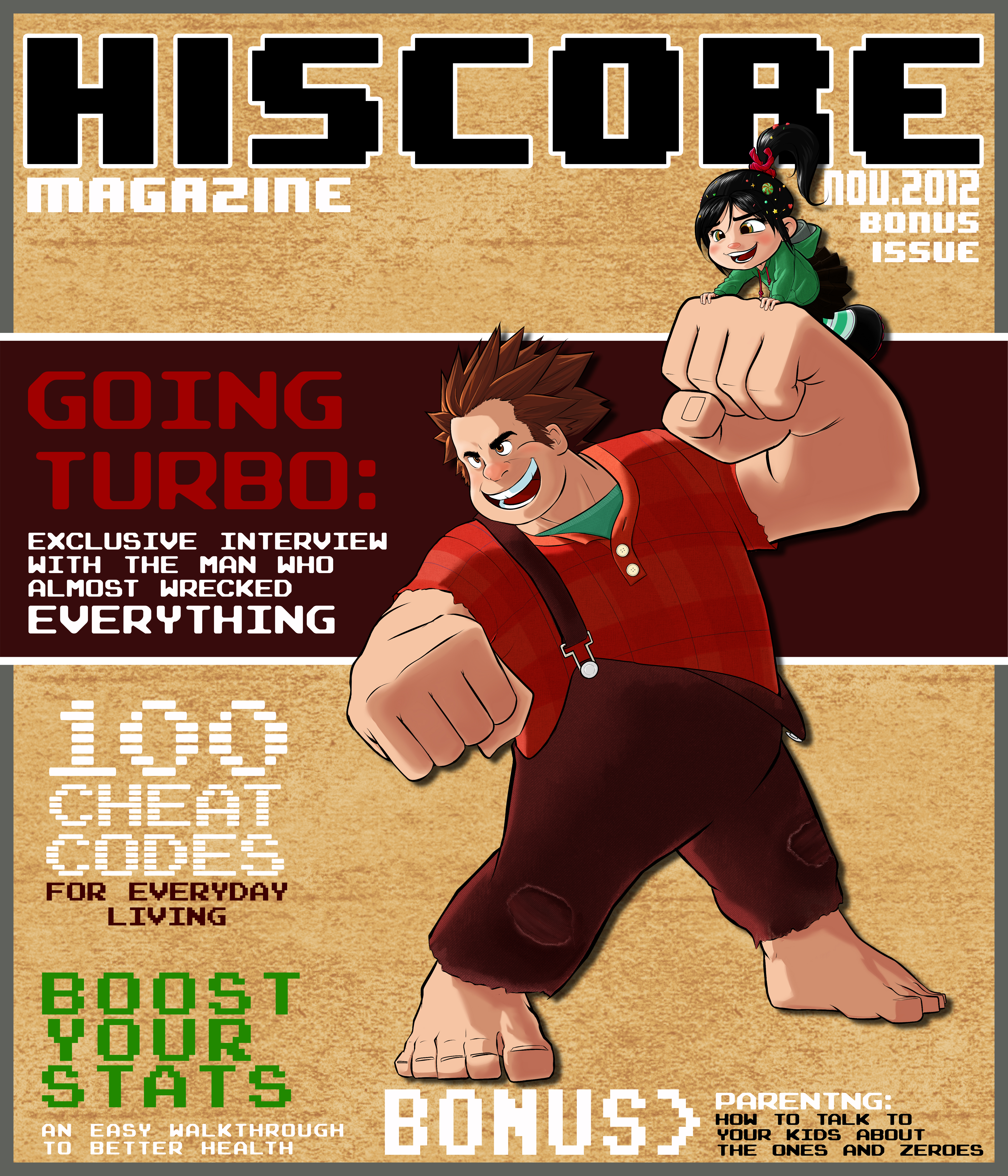 Wreck It Ralph Art Id